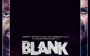 Poster of Hindi film, Blank